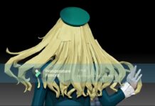 ZBrushによるモデリング製作途中動画 20230810 01