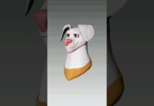 Zbrush Turntable inspired by Krypto #shorts #zbrush #superpets
