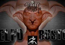 Elfo Busto | Elf Bust | Zbrush