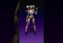 Harley Quinn for 3D printing #3dprinting #zbrush #batman #joker #dccomics #3d #dc #cartoon