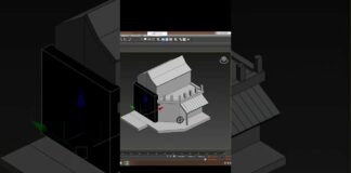 Isometric 3d illustration👷 #3dmax #3D