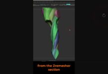how to create sci_fi arm in zbrush – fast tip