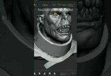 New tutorial published #zbrush #sculpture #digitalart