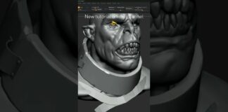 New tutorial published #zbrush #sculpture #digitalart