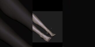 Feet anatomy study #zbrush #3d #3danimation #3dart #tutorial #timelapse
