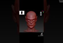 Bust @maxonzbrush #zbrush #zbrushart #zbrushsculpt #3dsculpting #3dsculpt #3dart #3dartwork