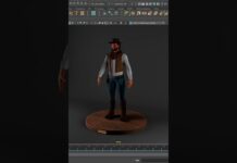 COWBOY | 3D CHARACTER MODEL | AUTODESK MAYA | ZBRUSH | SUBSTANCE PAINTER | TRIPLIK
