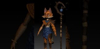 The Fox – Zbrush