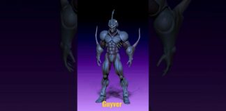 Guyver for 3D printing #3dprinting #3d #zbrush #3dmodeling #cartoon #guyver #manga #anime #comics