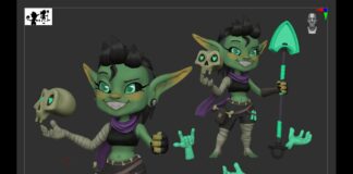 Скульпт жабы. Этап #5 (Zbrush)