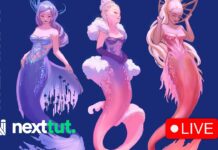 MERMAY Special Week! Sculpting a Mermaid in Zbrush!