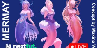 MERMAY Special Week! Sculpting a Mermaid in Zbrush!