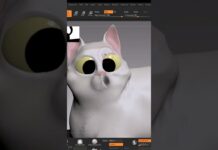 From Real Cat To Stylized – ZBrush Sculpting