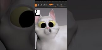 From Real Cat To Stylized – ZBrush Sculpting
