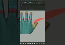 Time-lapse. Hand lowpoly modeling in ZBrush.