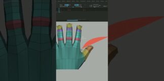Time-lapse. Hand lowpoly modeling in ZBrush.