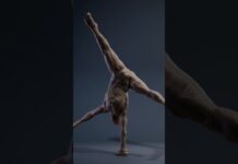 Anatomy | gesture speed sculpt #zbrush #eyesoflamia #sculpting #digitalsculpting #shorts