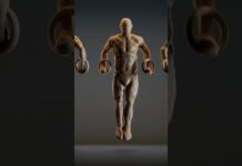 3600 seconds anatomy sketch in Zbrush.
