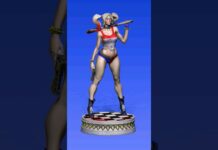 Harley Quinn for 3D #harleyquinn #3dprinting #zbrush #comics #dc #dccomics #batman #superman #joker