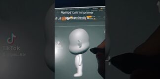 Comenzamos con #zbrush y este pequeño avance de un #chibi para #3d. les guste #reels #viral #video