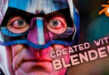 I did it in Blender 3D | Realistic Render | Zbrush | Substance Painter