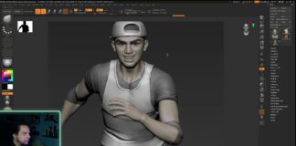 I’m BACK! Modeling teenager in Zbrush