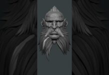 Zbrush Sculpt time-lapse | Learn Zbrush | Zbrush sculpting | 3D modeling | Animations