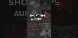 ZBrush – Nueva Función: Mask Region | Aufiero Informática