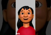 Zbrush turntable – a cute hawaiian girl #shorts #zbrush #3d 😍