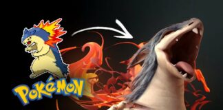 Making TYPHLOSION Realistic in 3D ! (Zbrush & Substance Painter)