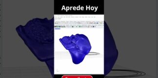 Anillo SKULL Aprende hoy #shorts #short #rhino3d #zbrush