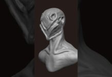 Zbrush practice turned into something pretty good!