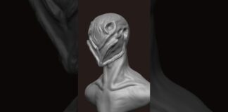 Zbrush practice turned into something pretty good!