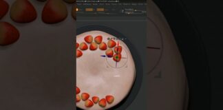 Делаем тортики 🤤🍰 #art #model #zbrush #timelapse #sweet #cake #bakerycakes #desert