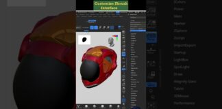 Customize Zbrush Interface #3d #zbrush