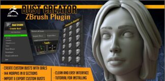 Buiding heads with ZBrush and Bust Maker