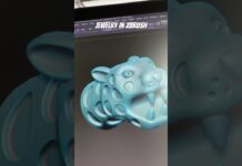 Panther Bracelet #jewellerydesign #zbrush #panther #3dmodeling