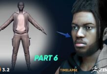 Adam | 3d realistic Character for animation | Part 6 | sculpting realistic head | ZBrush | Blender