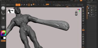 14/08/2023 Continue sculpt monster in Zbrush