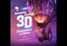 Trailer: Designing Stylized 3D Characters in ZBrush with Leticia Gillett