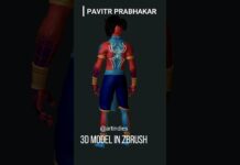 #spidermanacrossthespiderverse2023 #zbrush #artindies #pavitrprabhakar #zbrush2023 #shorts