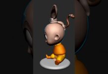 Avatar the last Airbender #3d #zbrush #3dprinting #3dmodel #3dprint #3dart