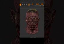Super professional design in zbrush😱 #3d #3dart #art #animation #zbrush #design #shorts
