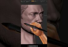 Tony stark 3D sculpt #3dprinting #zbrush #art #drawing #lion #sculpt