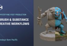 Demystifying Post Production – ZBrush & Substance – Elly Wade & Ian Robinson – Week 2