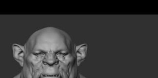 Working on a monster character in Zbrush (TimeLapse)