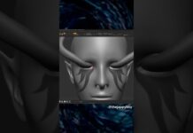 Process 🤟👽 #blender #3d #arte #zbrush #artist #reels #viral #foryou #3danimation #edit #artwork