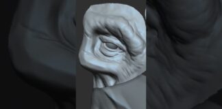 Mindflayer Sculpt Timelapse! #zbrush #baldursgate3 #digitalsculpting #digitalart #3dart #3d