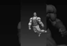 # Batman #shorts #viral#3dprinting#dccomics #zbrush #gaming #superhero#animation #dc #sculpture