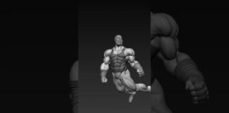 # Batman #shorts #viral#3dprinting#dccomics #zbrush #gaming #superhero#animation #dc #sculpture